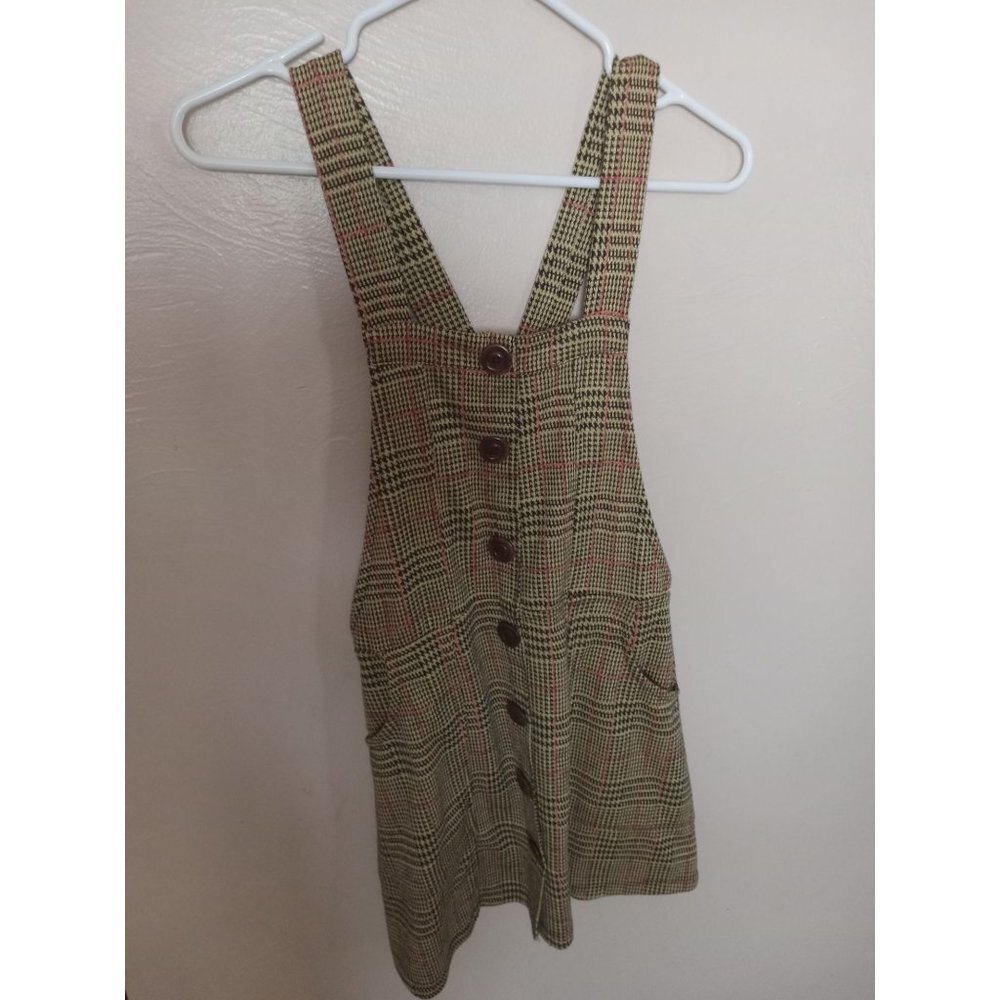 Urban Outfitters Joey Plaid Button Up Skirtall